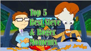 Top 5 Best Steve amp Roger Moments [upl. by Mossolb868]