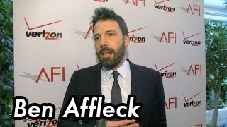 AFI AWARDS 2012 Interview with ARGO ActorDirector Ben Affleck [upl. by Rehteh]