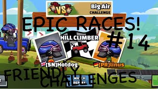 FRIENDLY CHALLENGES 14  Hill Climb Racing 2 [upl. by Car]