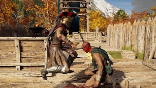 Chalkis Warehouse  Kill the Leader and Get Shipment Record  Assassins Creed Odyssey [upl. by Dyrrej]