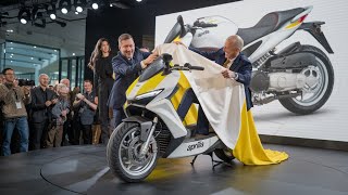 2025 NEW APRILIA SR 125 FINALLY LAUNCHED [upl. by Nodgnal]