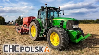 Ustawienie siewnika HORSCH i nawigacji CHCNAV w John Deere 6930 [upl. by Ecinrev]