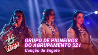 Grupo de Pioneiros do Agrupamento 521  “Canção de Engate”  Final  The Voice Gerações 2023 [upl. by Ahsina]