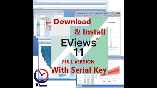 Download amp Install Eviews 11 Free Student Version Lite with Seriol Key2022 HindiEnglish [upl. by Akirdna404]