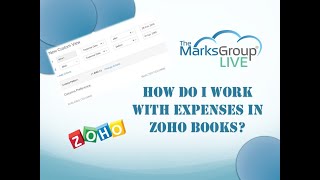 How Do I Work With Zoho Books Expenses [upl. by Tatianna193]