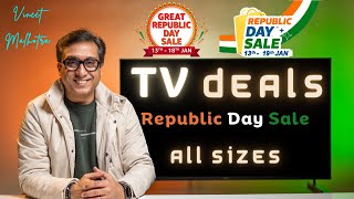 Republic Day Sale TV Deals  Best TV in India 2024  Great Republic Day Sale 2024 [upl. by Ydahs]