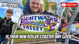 Lightwater Valley VLOG August 2024  Includes POVS [upl. by Necila343]