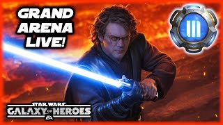 SWGOH Grand Arena LIVE You Underestimate My Power Plus  Lets ReWrite quotThe Acolytequot [upl. by Carlynne]