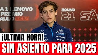 RED BULL DEJA SIN ASIENTO A FRANCO COLAPINTO EN LA FORMULA 1 [upl. by Pierson]