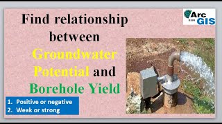 Find Relationship Between Groundwater Potential and Borehole Yield [upl. by Leirbag337]