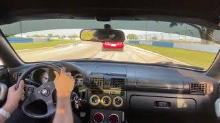 2ZZ MR2 Spyder Sebring track day session 3 [upl. by Tucker]