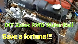 Ford Escort MK1 Zetec water rail DIY Car Restoration [upl. by Nnylkoorb826]