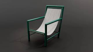 Classic design Deckchair by Robert MalletStevens [upl. by Aivatnahs]