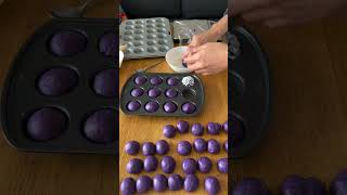 Super Soft Ube Pandesal with Sugar Pearls asmr [upl. by Prowel]