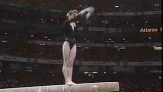 Rozalia Galiyeva  1996 Atlanta Olympic  BB 1 [upl. by Goodwin109]