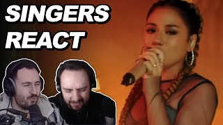 Singers React to Morissette  Mirror  Reaction [upl. by Ribal988]