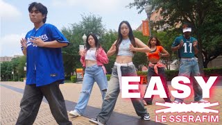 KPOP IN PUBLIC AUSTIN  ONE TAKE LE SSERAFIM 르세라핌  EASY  ATX KDC [upl. by Scharaga]