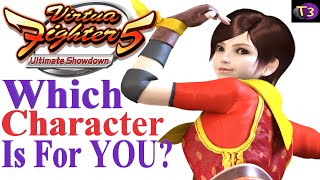 Virtua Fighter 5 Ultimate Showdown ALL CHARACTERS MINIBREAKDOWN [upl. by Berlinda]