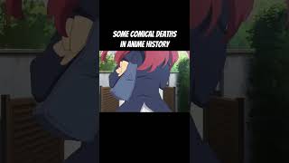 SOME COMICAL DEATHS IN ANIME HISTORY animeshorts anime ytshorts [upl. by Epifano770]