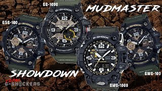 Casio G Shock Mudmaster Comparison Review  GSG100  GWG100  GG1000  GWG1000 [upl. by Gayla]