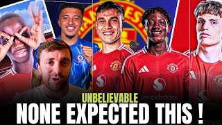 BREAKING🚨MAN UTD EXCITED NEWSampTRANSFER UPDATES THIS AFTERNOON revealed🔥CONFIRMEDmanunitednewstoday [upl. by Asseralc]