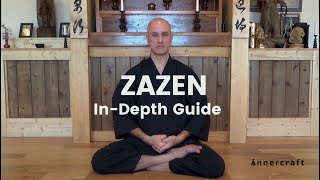 How to Practice Zazen Seated Meditation Indepth Guide [upl. by Aekahs502]