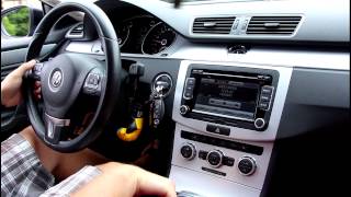 2013 VW CC Borla exhaust sound 20 TSI [upl. by Grosvenor120]