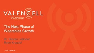 Webinar The Next Phase of Wearables Growth [upl. by Oirasec550]