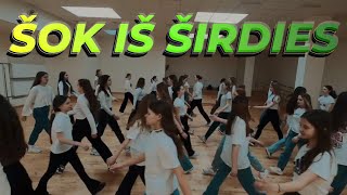 ŠOK IŠ ŠIRDIES flashmob  ŠOKIO DIENA [upl. by Zacks604]