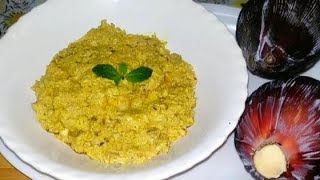 Kele Ke Phool Ki SabjiBanana Flower RecipesBanana Blossom Curry [upl. by Amrak]