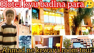 hotel 🏨 Badal lia new room tour lunch🍝🥗 [upl. by Procter]