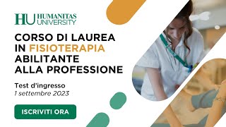 Corso di Laurea Triennale in Fisioterapia [upl. by Gnouc715]