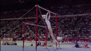 Nadia Comaneci 1975 PreOlympic Meet Montreal [upl. by Petie]