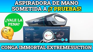 Review Aspiradora de Mano Cecotec Conga Immortal ExtremeSuction [upl. by Gnod]