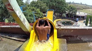 Cyclone Water Slide at Anandi Water Park [upl. by Ailasor]