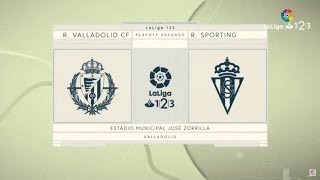 Previa Real Valladolid vs Sporting de Gijón [upl. by Shandy]