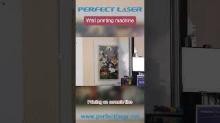 Watch Wall Printer Machine Turn Blank Tile into Masterpieces [upl. by Fishback]