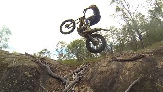 How to ride a trials bike with confidence︱Cross Training Trials Techniques [upl. by Jelene]