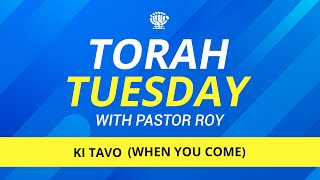 August 29 2023  Torah Tuesday Parashat Ki Tavo When You Come [upl. by Hartzell641]