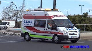 2x Ambulancia SAMU Agencia Valenciana de Salut [upl. by Lister]