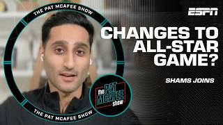 Shams Charania breaks down new AllStar game tournament format 👀🏀  The Pat McAfee Show [upl. by Carpio]