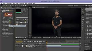 OWCP FILMS 101 TutorialsAdobe After Effects CS6 Keying In Green Screen [upl. by Eveleen]