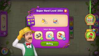 GardenScapes Level 3258  3259  MICRO GAMEPLAY HD [upl. by Marylinda]