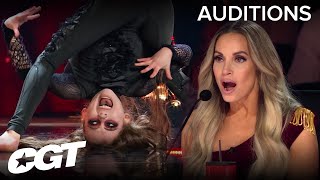 10yearold DANCER Cydnee Abbott Shocks CGT Judges With Her Creepy Act  Canada’s Got Talent [upl. by Croom]