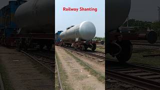 See Railway Shanting at Ishwardi railway Junction trainbangladeshrailway viral shorts [upl. by Ahseekat867]