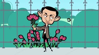 Flower Picking Isnt As Easy As It Looks  Mr Bean Animated Season 2  Funny Clips  Mr Bean [upl. by Elleirad]