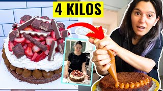 ME ENCANGARON una TORTA BROWNIE de 4 KILOS de JULIETA BOSTAL [upl. by Yregerg]