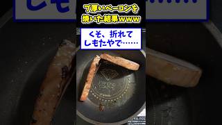 【2ch面白いスレ】ベーコン焼くンゴ！料理下手イッチにスレ民総ツッコミwww [upl. by Godfree]