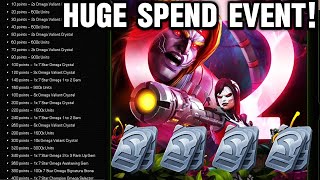 Omega Days Massive Unit spending event FIRST EVER 7STAR AWAKENING GEM  MCOC [upl. by Sesiom533]