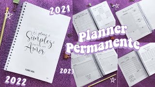 O MELHOR PLANNER SEM DATA MODELO PERMANENTE COM VERSÃƒO GRÃTIS [upl. by Lanrev]